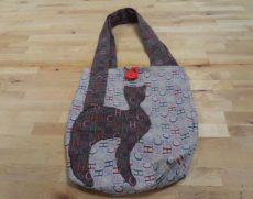 Borsa chat brown made in Italy realizzato a mano.