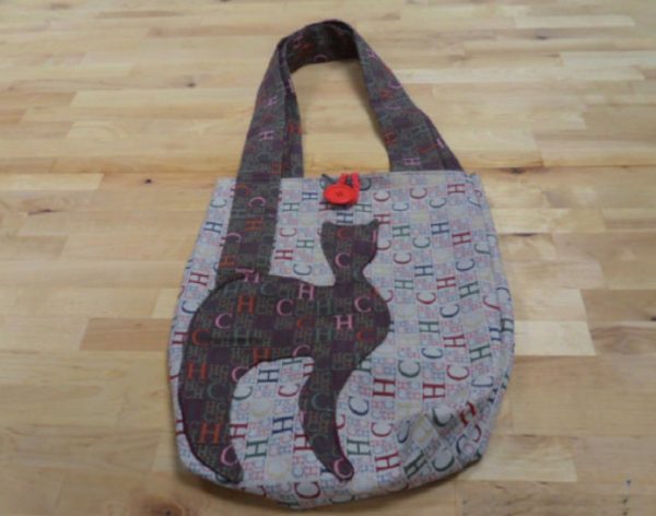 Borsa chat brown made in Italy realizzato a mano.