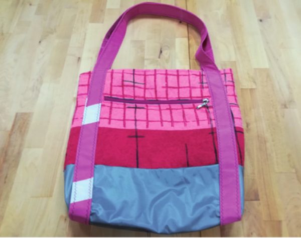 Borsa yoga made in Italy realizzato a mano.